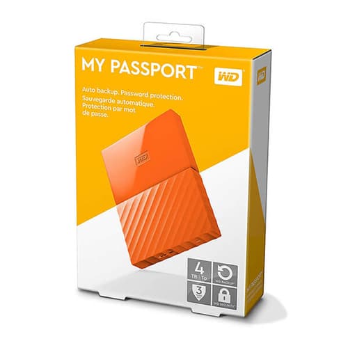 Western Digital My Passport 4TB (Orange)
